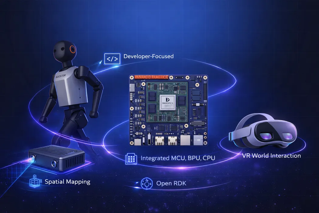 Robot build overview — D-Robotics RDK S100P + Booster K1 blog post